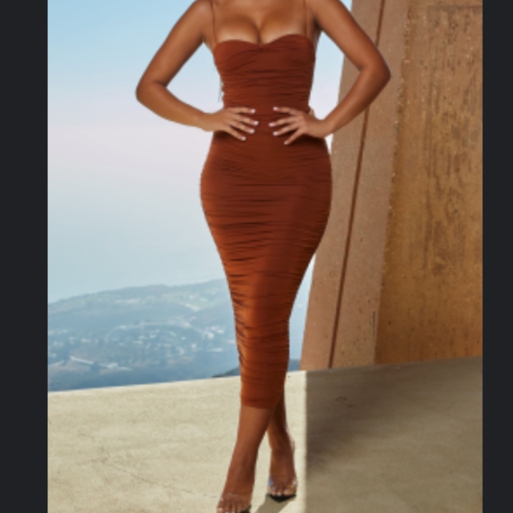 Chocolate dress